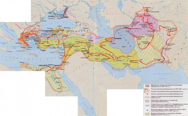 Держава Александра Македонского и государства его преемников